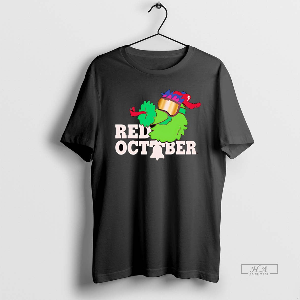 Official Phillie Phanatic Red October Philadelphia Phillies