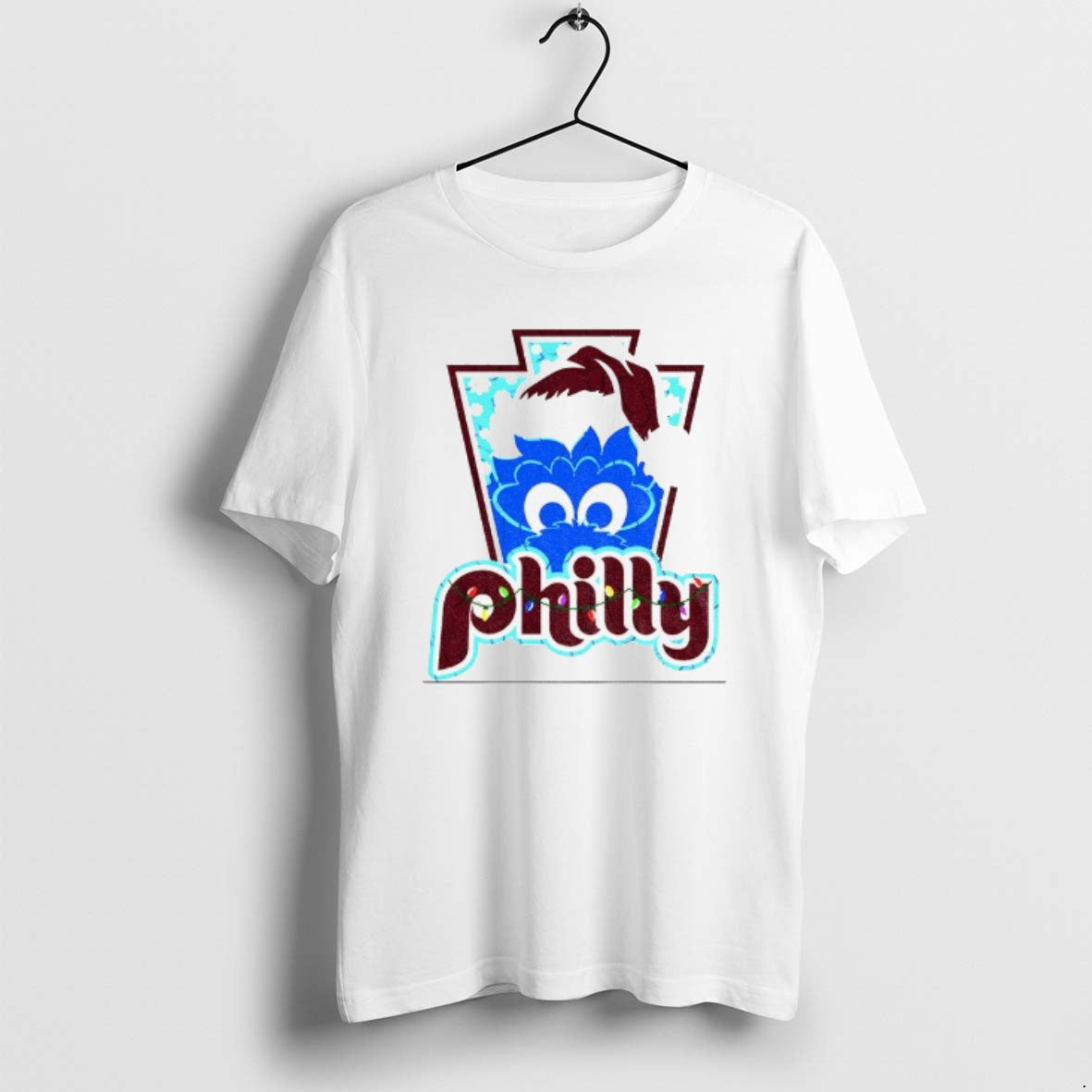 Official Philly Phanatic Santa Hat Philadelphia Phillies Merry Christmas T-Shirts, Hoodie, Sweatshirt | AU18TeeNovaLab.com