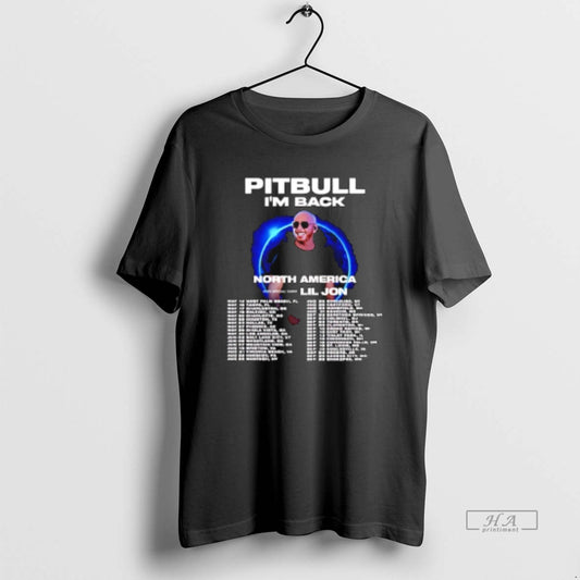 Official Pitbull Im Back North America Tour 2026