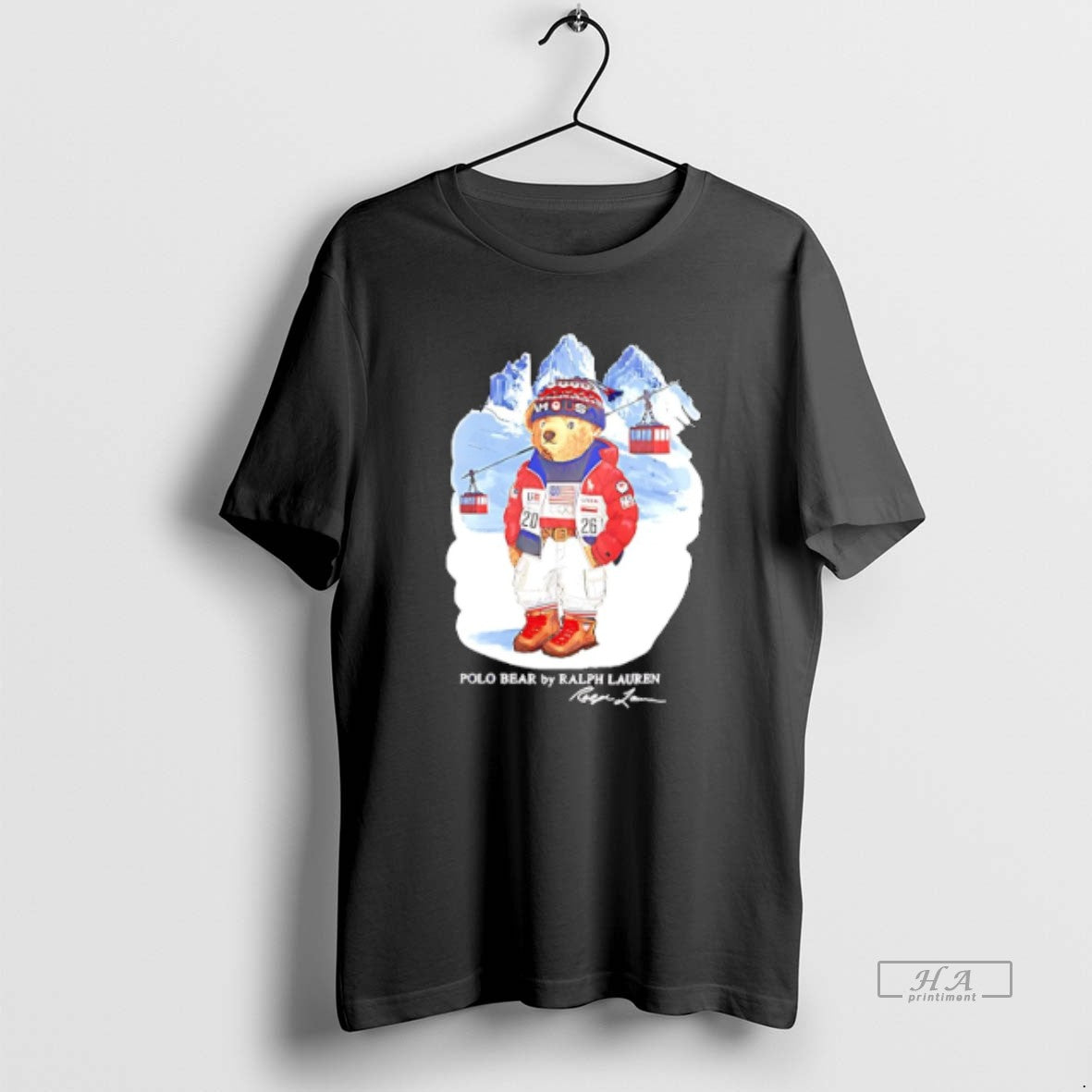 Official Polo Ralph Lauren Team Usa Polo Bear T-Shirts, Hoodie, Sweatshirt | AU18TeeNovaLab.com