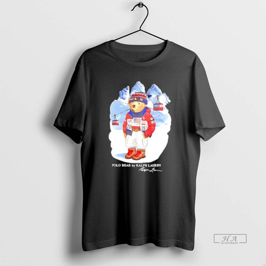 Official Polo Ralph Lauren Team Usa Polo Bear T-Shirts, Hoodie, Sweatshirt | AU18TeeNovaLab.com