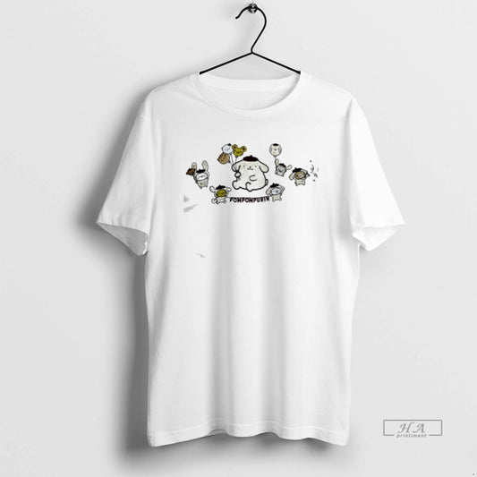 Official Pompompurin Characters Graphic T-Shirts, Hoodie, Sweatshirt | AU18TeeNovaLab.com