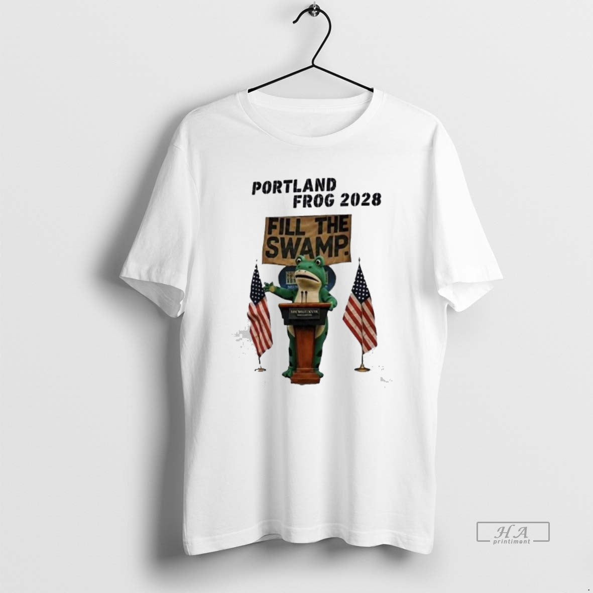 Official Portland Frog 2028 Fill The Sawmp