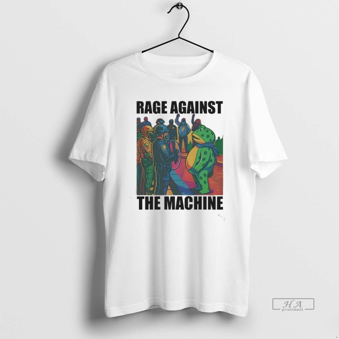 Official Portland Frog Colors Rage Against The Machine
