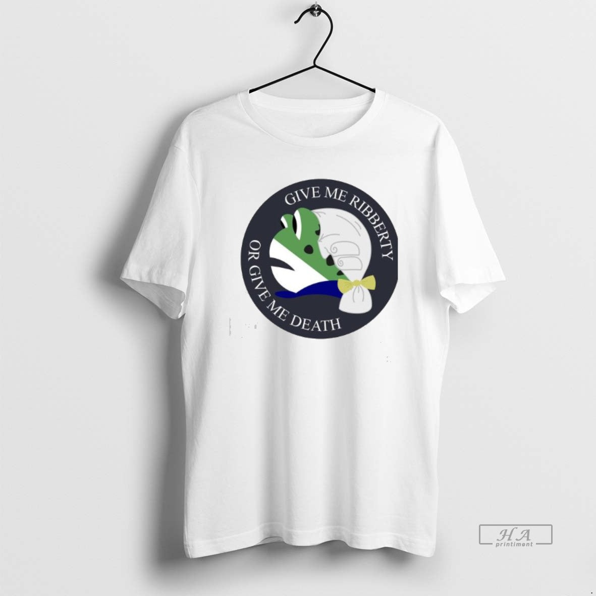 Official Portland Frog Give Me Ribberty Or Give Me Death