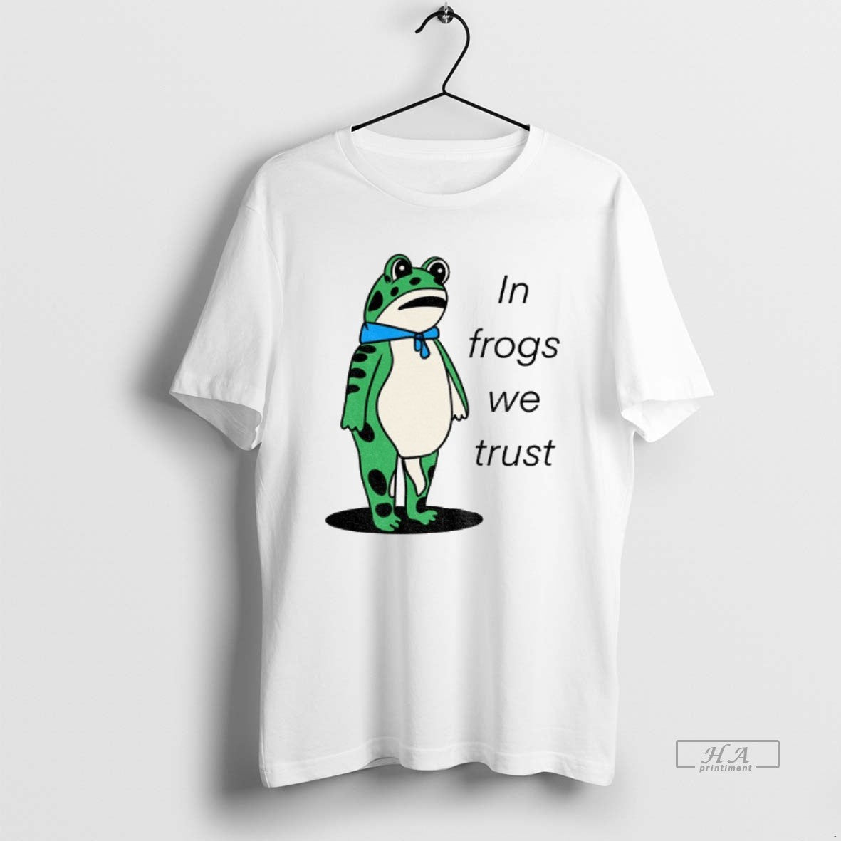 Official Portland Frog In Frogs We Trust Anti Trump Political