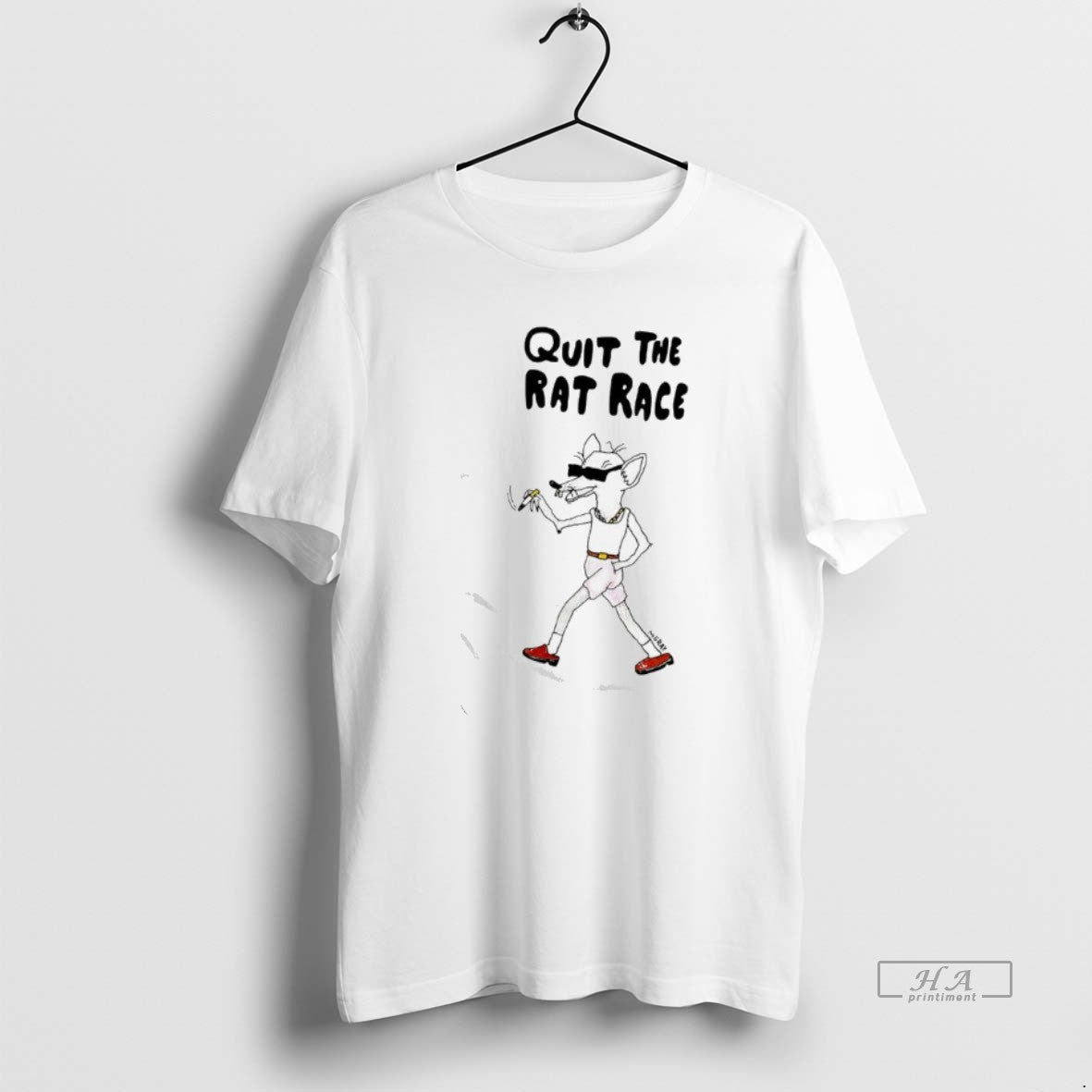 Official Quit The Rat Race Graphic T-Shirts, Hoodie, Sweatshirt | AU18TeeNovaLab.com