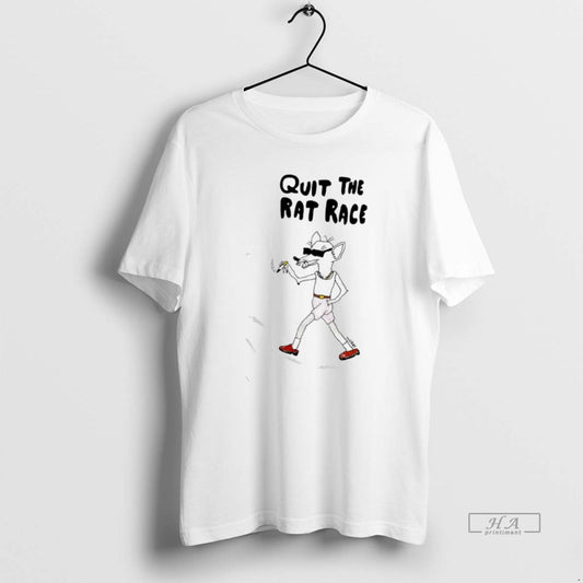 Official Quit The Rat Race Graphic T-Shirts, Hoodie, Sweatshirt | AU18TeeNovaLab.com