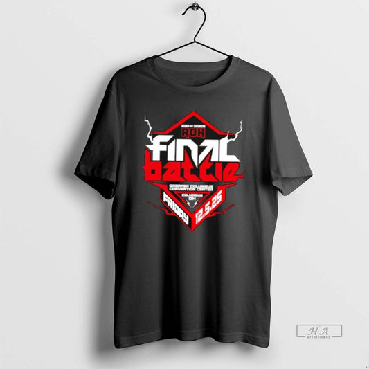 Official Roh Final Battle 2025 Event T-Shirts, Hoodie, Sweatshirt | AU18TeeNovaLab.com