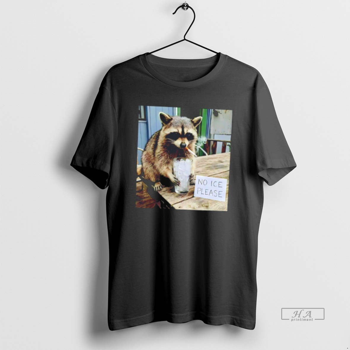 Official Raccoon Stay Salty Melt Ice Tee Hoodie, Sweatshirt | AU18TeeNovaLab.com