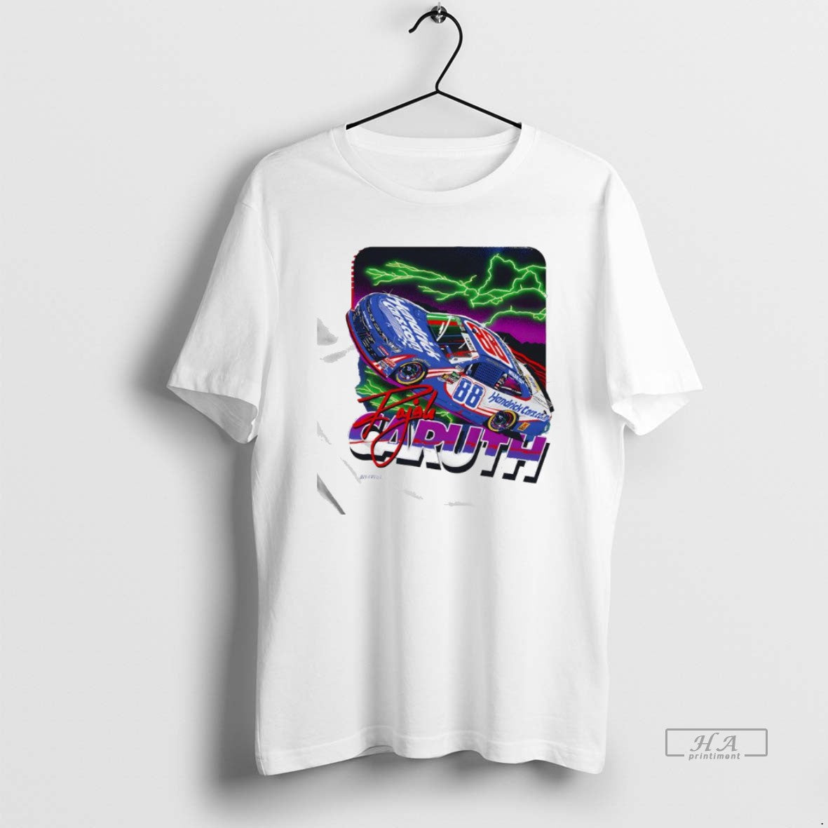 Official Rajah Caruth Hendrick Cars 88nascar Race Signature T-Shirts, Hoodie, Sweatshirt | AU18TeeNovaLab.com