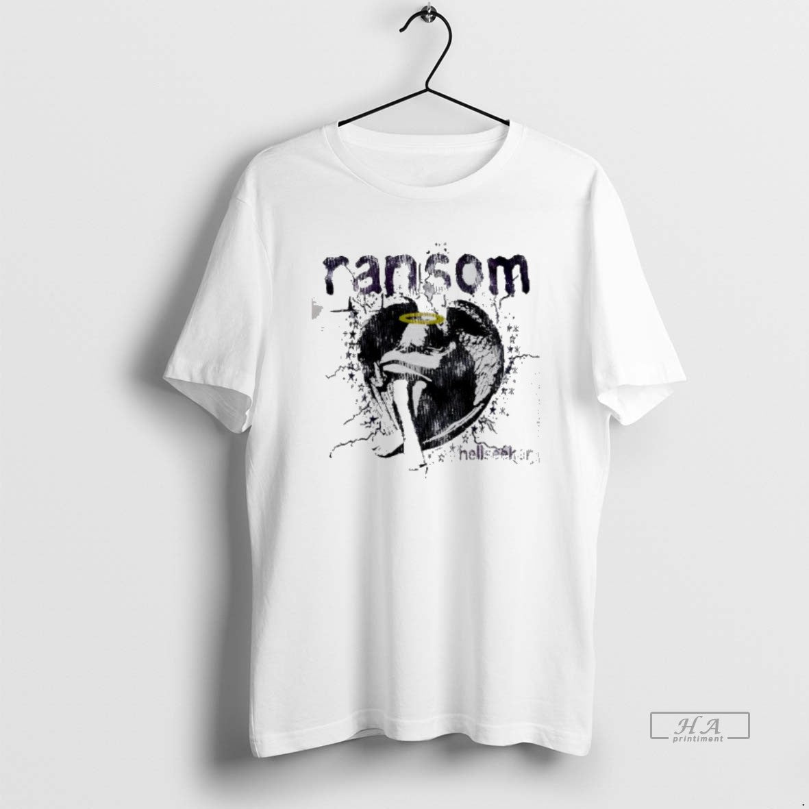 Official Ransom Hellseeker Vintage T-Shirts, Hoodie, Sweatshirt | AU18TeeNovaLab.com