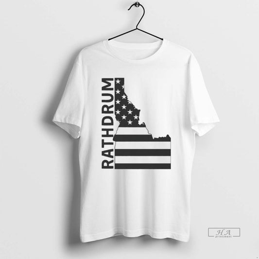 Official Rathdrum Idaho Flag America