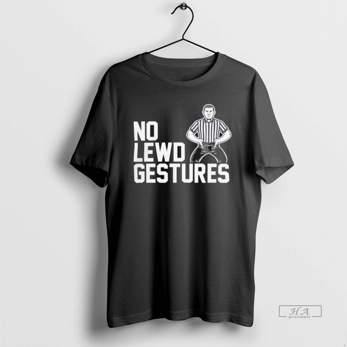 Official Referee Said No Lewd Gestures T-Shirts, Hoodie, Sweatshirt | AU18TeeNovaLab.com