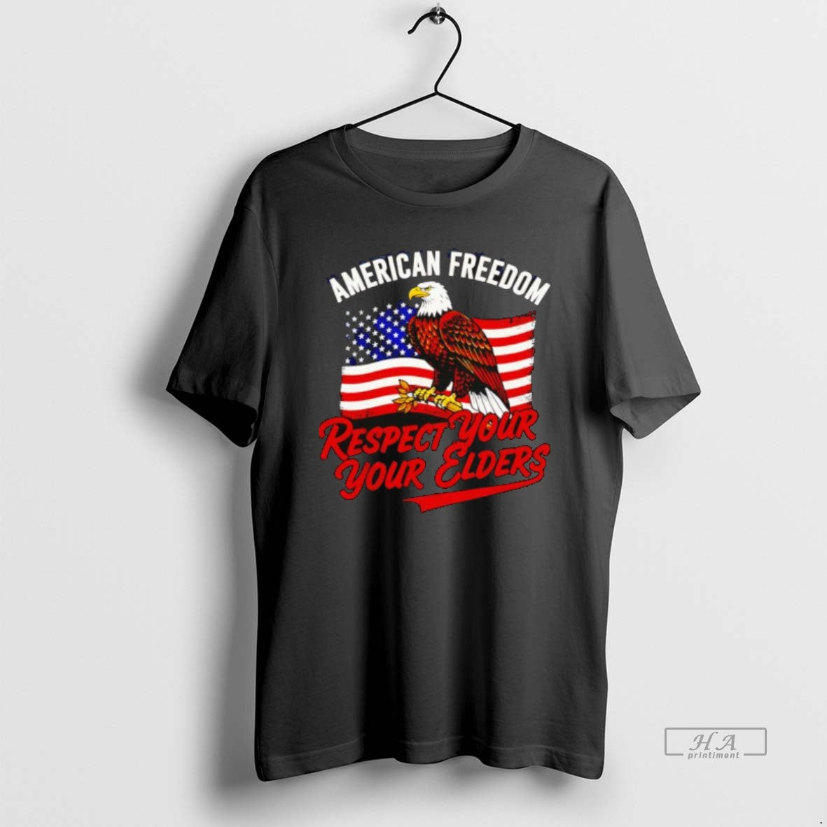 Official Respect Your Elders American Freedom Patriotic Graphic T-Shirts, Hoodie, Sweatshirt | AU18TeeNovaLab.com