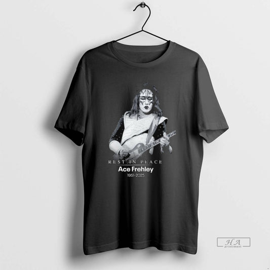 Official Rest In Peace Ace Frehley 1951 2025 Long Sleve