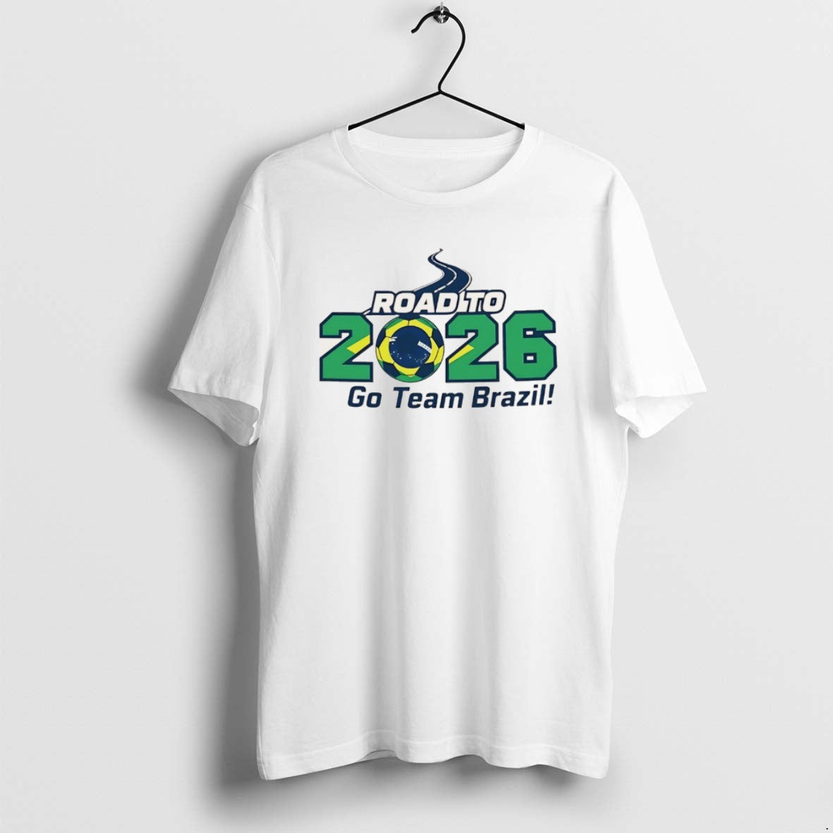 Official Road To 2026 Go Team Brazil Fan Gear Soccer Christmas T-Shirts, Hoodie, Sweatshirt | AU18TeeNovaLab.com