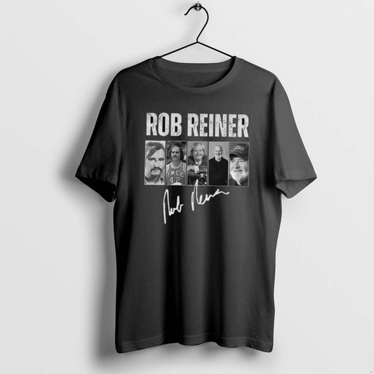 Official Rob Reiner In Memory Of Rob Reiner 1947 2025 Graphic Signature T-Shirts, Hoodie, Sweatshirt | AU18TeeNovaLab.com