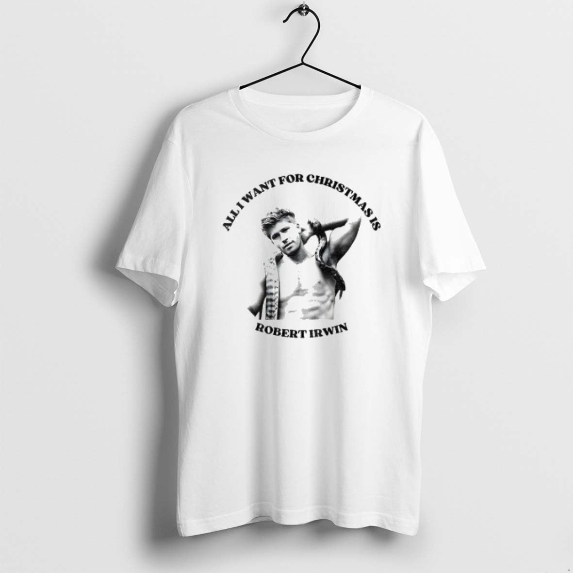 Official Robert Irwin All I Want For Christmas Is Robert Irwin Vintage T-Shirts, Hoodie, Sweatshirt | AU18TeeNovaLab.com