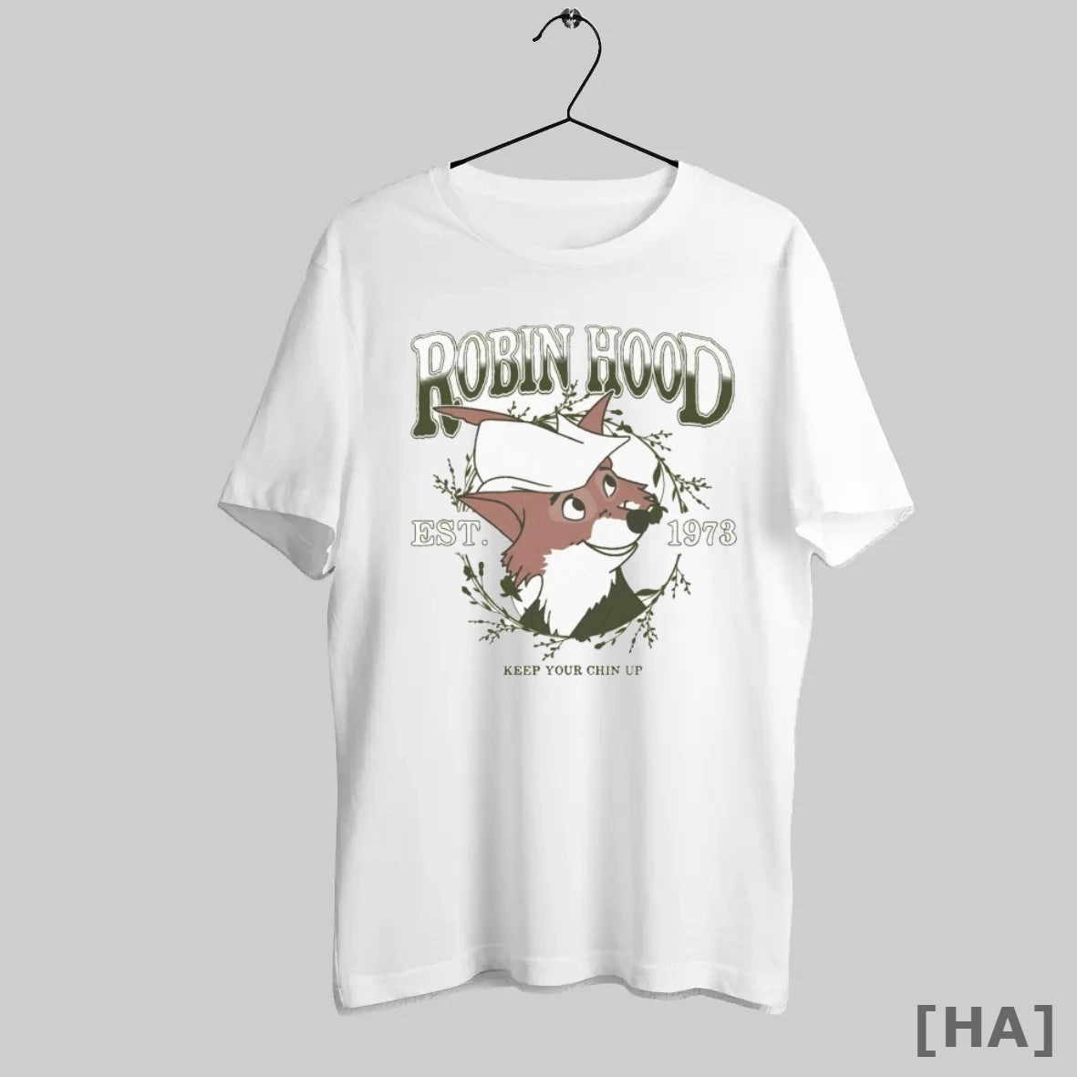 Official Robin Hood Keep Your Chin Up Est 1973