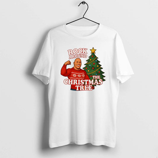 Official Rock Around The Christmas Tree 2025 Christmas T-Shirts, Hoodie, Sweatshirt | AU18TeeNovaLab.com