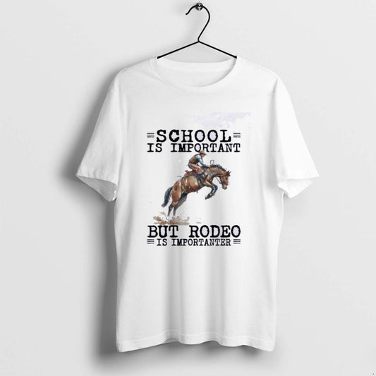 Official Rodeo School Is Important T-Shirts, Hoodie, Sweatshirt | AU18TeeNovaLab.com