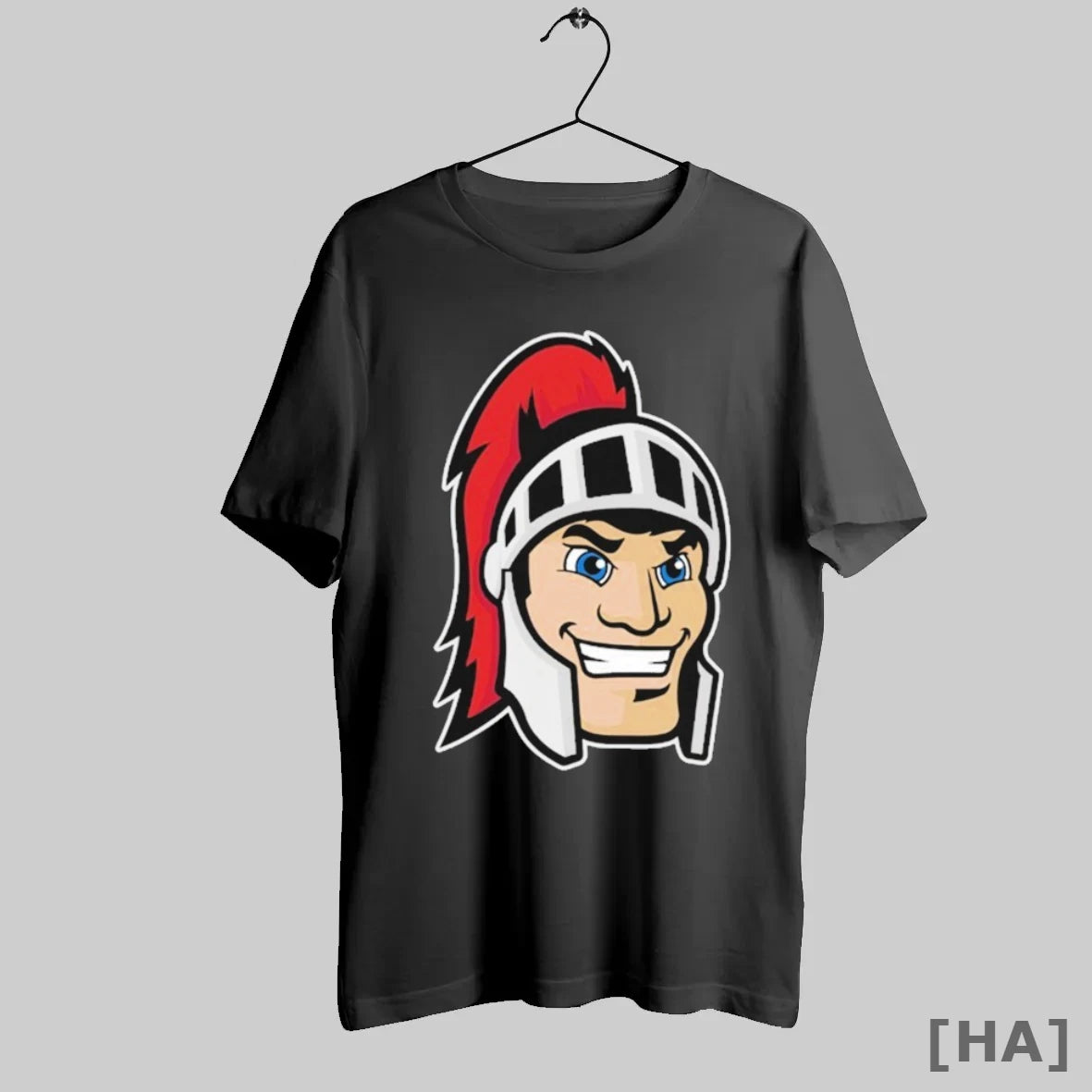 Official Rutgers Scarlet Knights Sir Henry Mascot Head