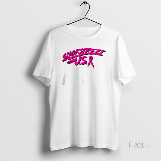 Official Ryan Zukko Slickstreet Usa Breast Cancer Awareness