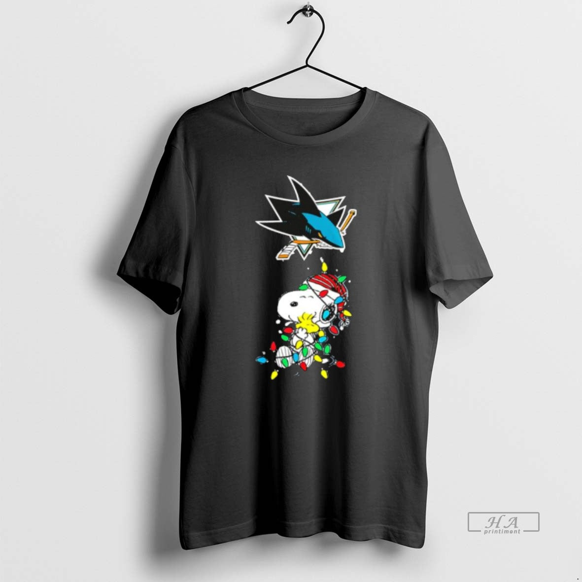 Official San Jose Sharks Peanuts Christmas Night 2025 Special Holiday T-Shirts, Hoodie, Sweatshirt | AU18TeeNovaLab.com