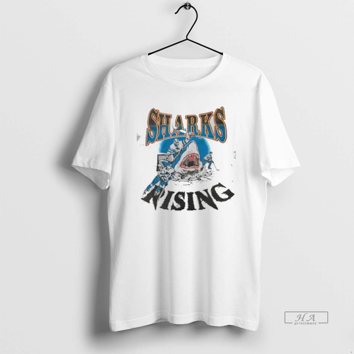 Official San Jose Sharks Rising T-Shirts, Hoodie, Sweatshirt | AU18TeeNovaLab.com
