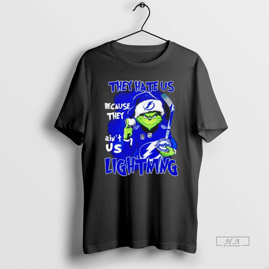 Official Santa Grinch They Hate Us Because They Aint Us Lightning