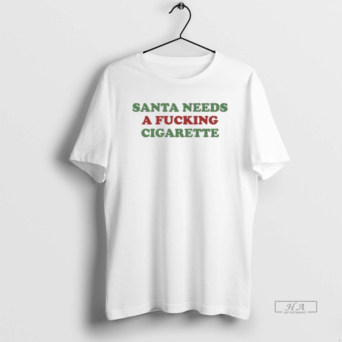 Official Santa Needs A Fucking Cigarette T-Shirts, Hoodie, Sweatshirt | AU18TeeNovaLab.com