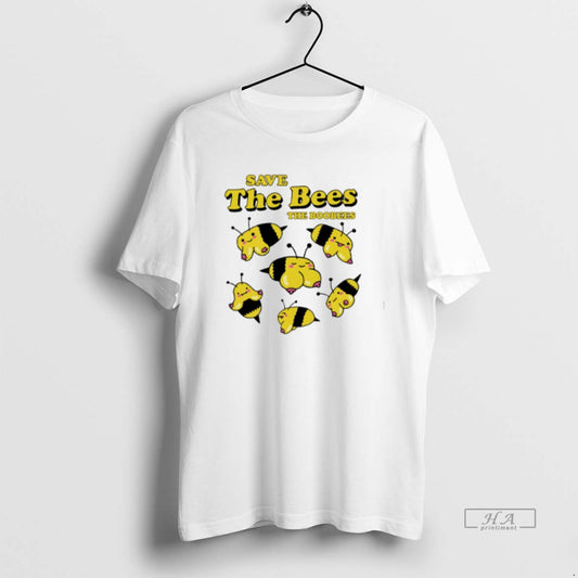 Official Save The Bees The Boobees Cartoon T-Shirts, Hoodie, Sweatshirt | AU18TeeNovaLab.com