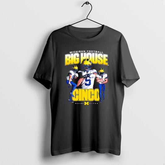 Official Savion Hiter Big House Cinco Michigan Wolverines T-Shirts, Hoodie, Sweatshirt | AU18TeeNovaLab.com