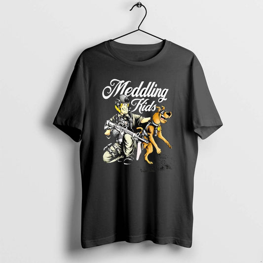 Official Scooby Doo And Shaggy Rogers Meddling Kids Meme T-Shirts, Hoodie, Sweatshirt | AU18TeeNovaLab.com