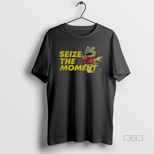 Official Seize The Moment Humpy Salmon New Mascot Seattle Mariners Mlb Baseball