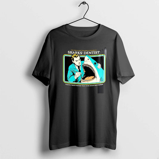 Official Sharks Dentist The Worlds Most Dangerous Professions Vintage