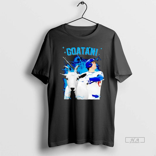 Official Shohei Ohtani Goat Goatani Dodgers