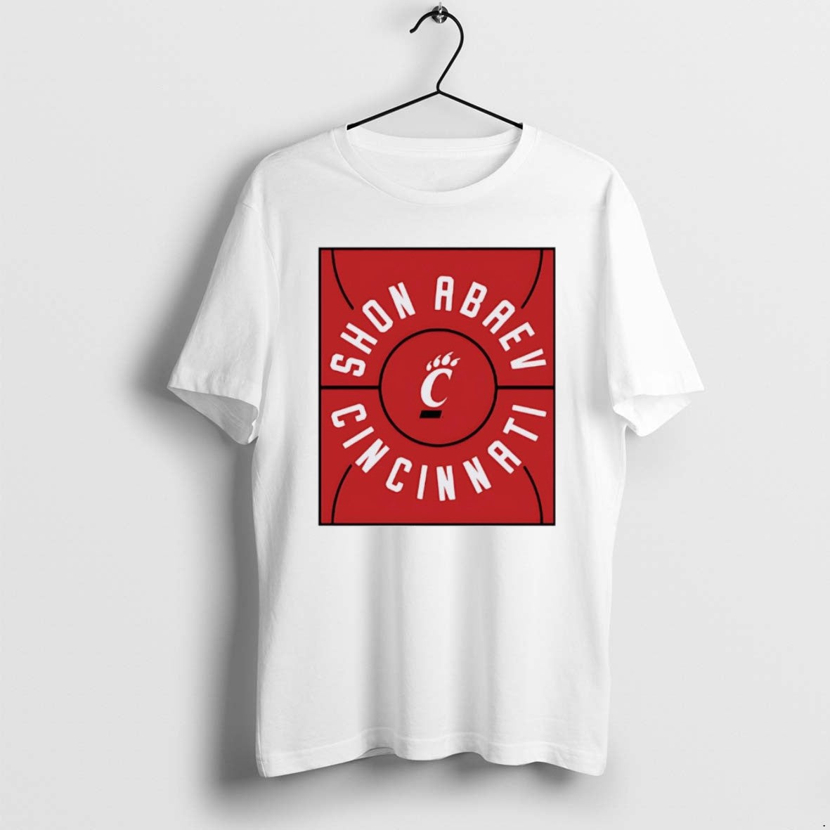 Official Shon Abaev Full Court Cincinnati Bearcats Christmas T-Shirts, Hoodie, Sweatshirt | AU18TeeNovaLab.com