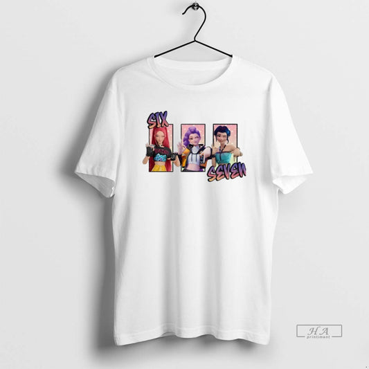 Official Six Seven 6 7 Meme Kpop Girls Band Huntrix Girl T-Shirts, Hoodie, Sweatshirt | AU18TeeNovaLab.com