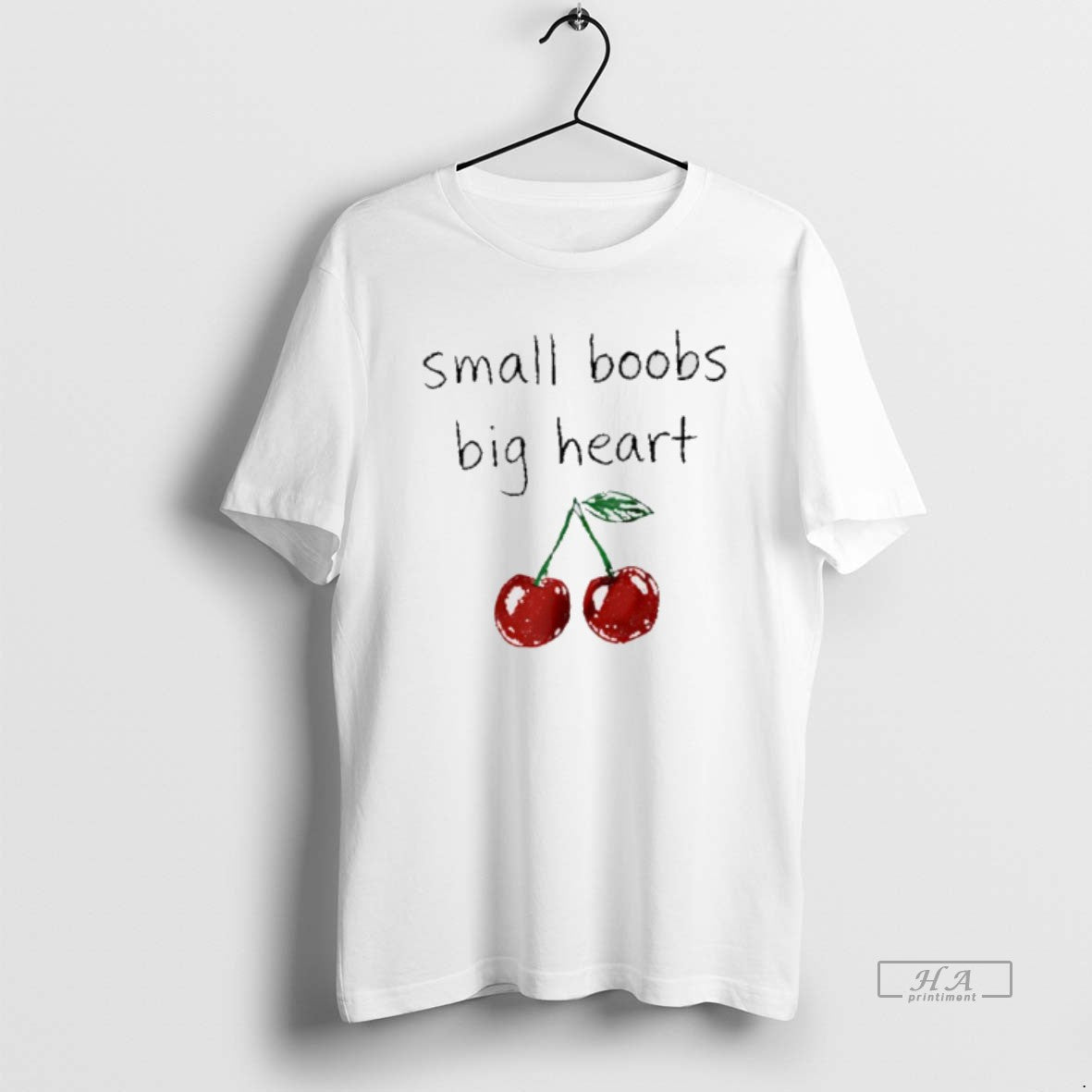Official Small Boobs Big Heart Cherry T-Shirts, Hoodie, Sweatshirt | AU18TeeNovaLab.com