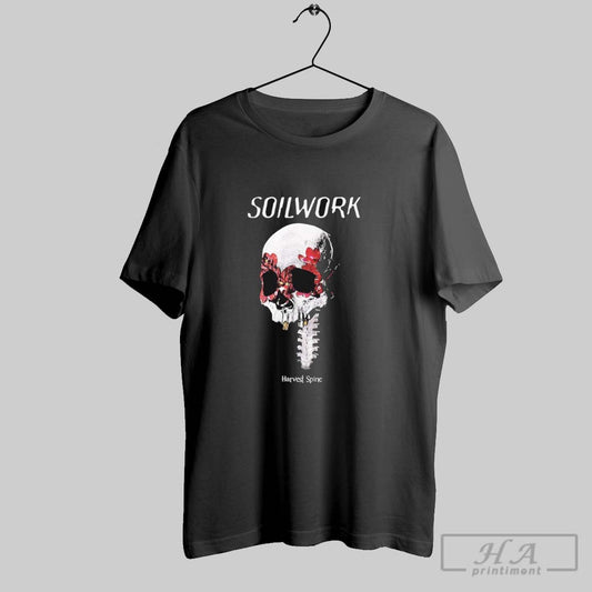 Official Soilwork Harvest Spine Skull