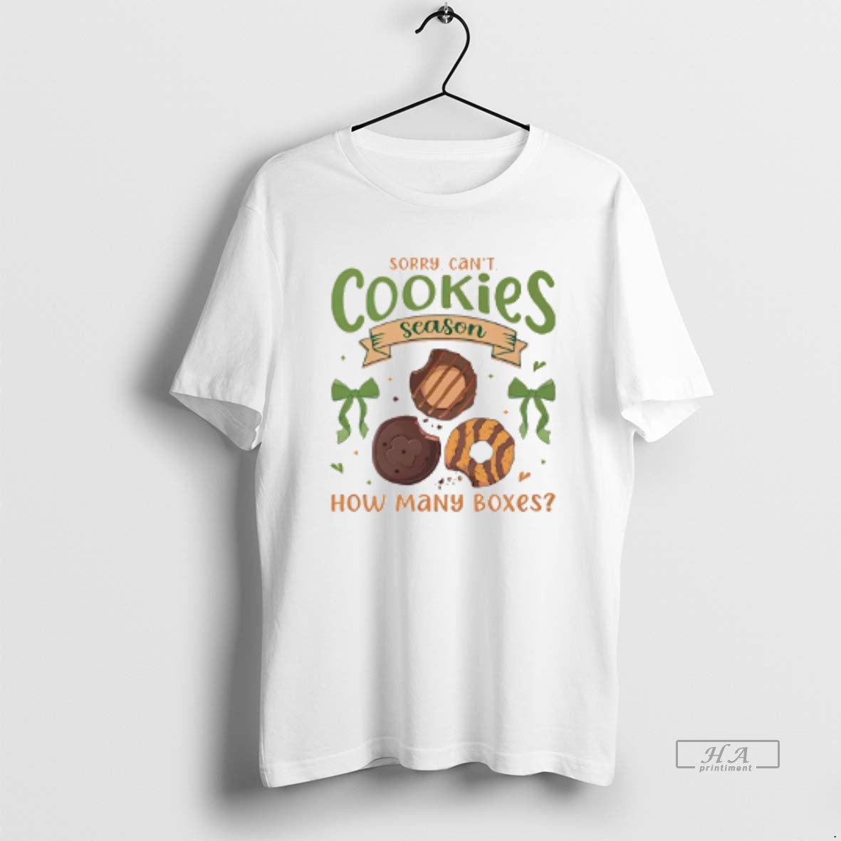 Official Sorry Cant Cookies Season How Many Boxes T-Shirts, Hoodie, Sweatshirt | AU18TeeNovaLab.com