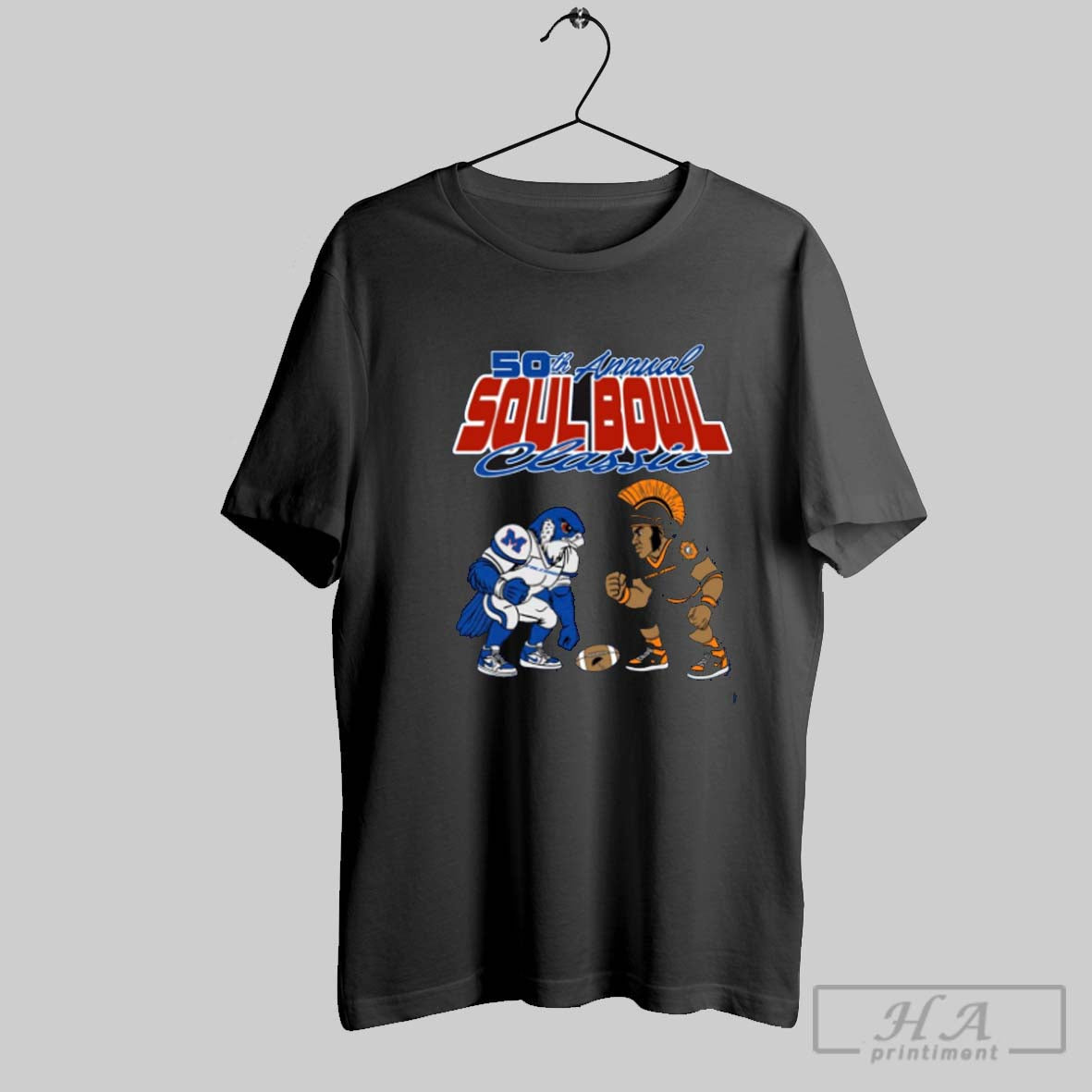 Official Soul Bowl 50th Annual Classic Millwood Falcons Vs Douglass Trojans Mascots