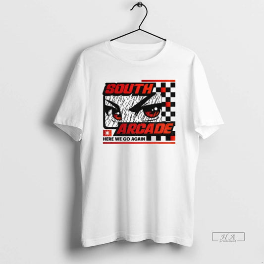 Official South Arcade Rock Sound Here We Go Again T-Shirts, Hoodie, Sweatshirt | AU18TeeNovaLab.com