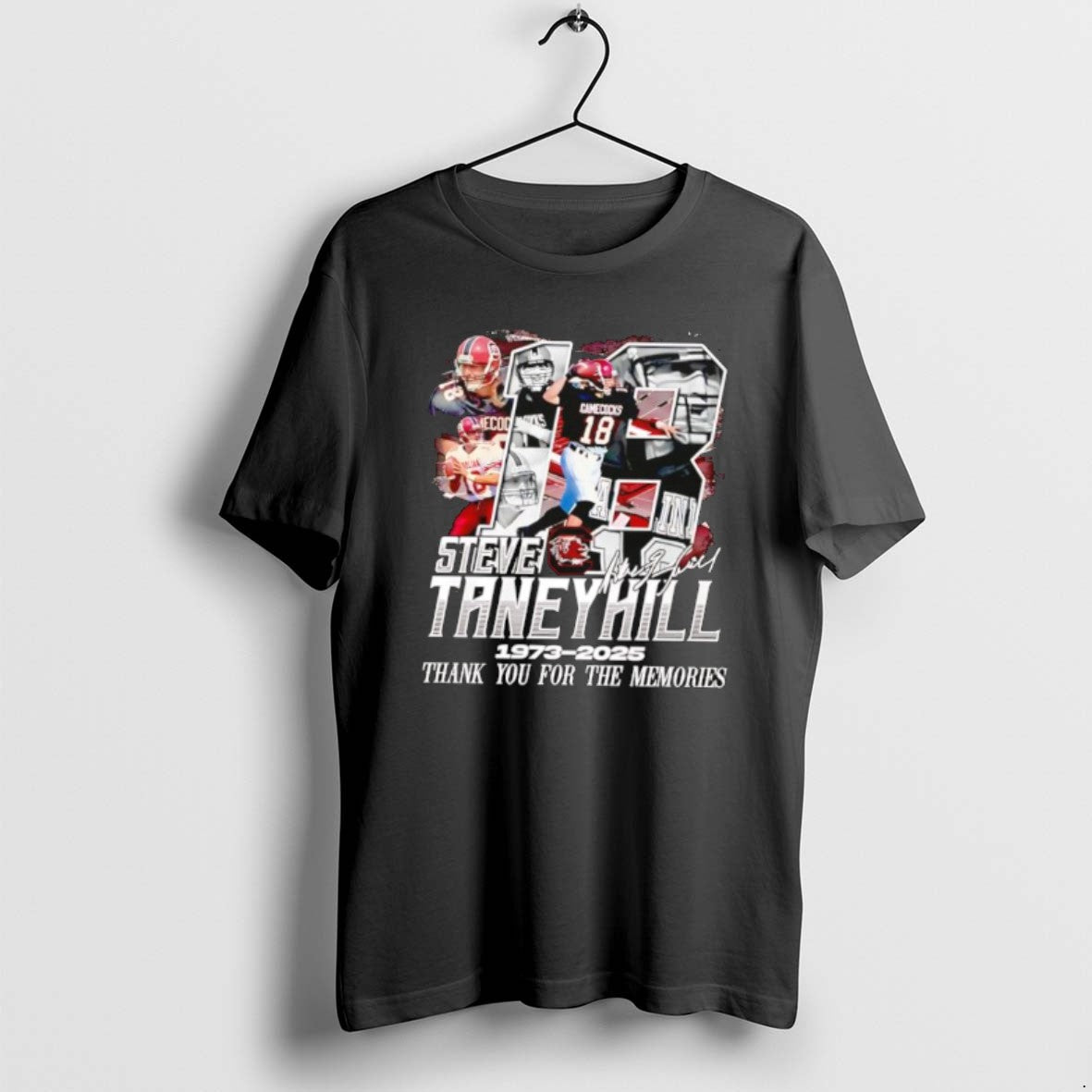Official South Carolina Gamecocks Steve Taneyhill 1973 2025 T-Shirts, Hoodie, Sweatshirt | AU18TeeNovaLab.com