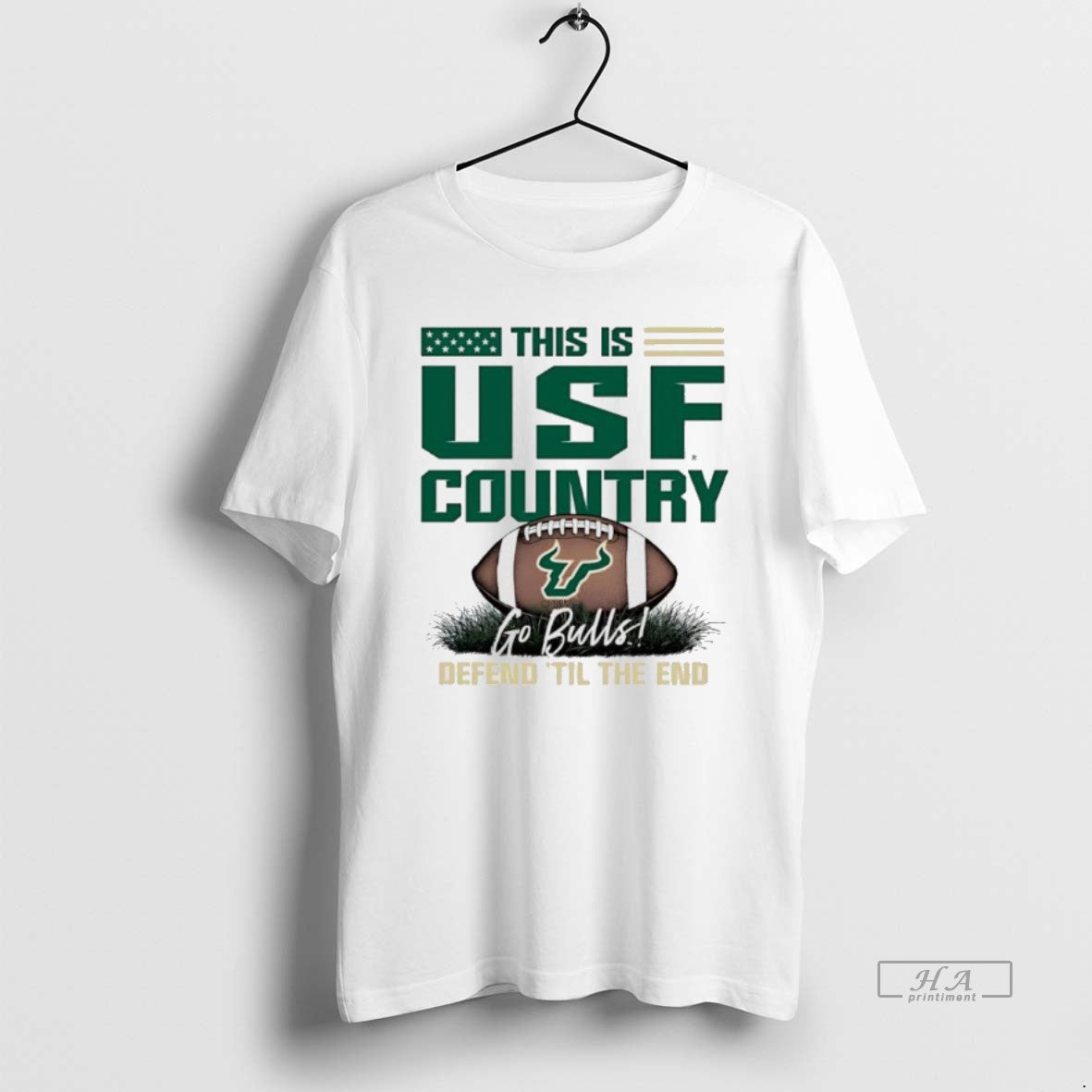 Official South Florida Bulls This Is Usf Country Defend Til The End T-Shirts, Hoodie, Sweatshirt | AU18TeeNovaLab.com