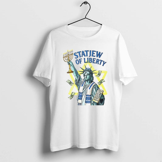 Official Statjew Of Liberty Jewish Statue Of Liberty Parody T-Shirts, Hoodie, Sweatshirt | AU18TeeNovaLab.com