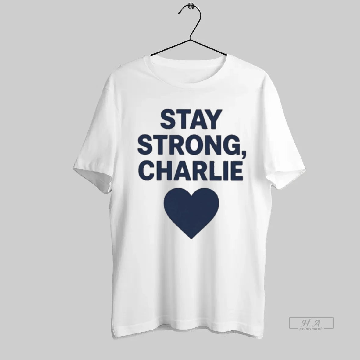 Official Stay Strong Charlie Kirk Heart