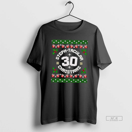 Official Steph Curry 30 Christmas Ugly Christmas T-Shirts, Hoodie, Sweatshirt | AU18TeeNovaLab.com